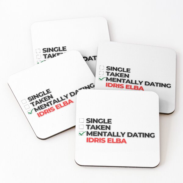 Item preview, Mentally Dating Idris Elba designed and sold by Itsheartshop.