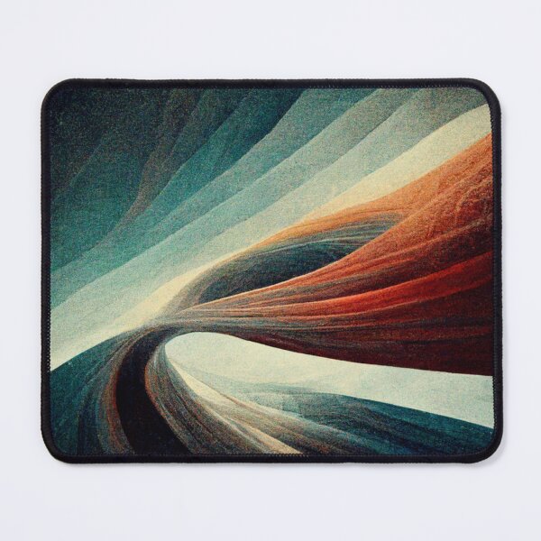 Item preview, A Stunning Multi-Colored Wavy Vision of Layered Abstract Artwork.  designed and sold by Right Passage.