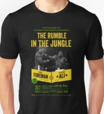 Ali gegen Foreman Rumble im Dschungel Unisex T-Shirt