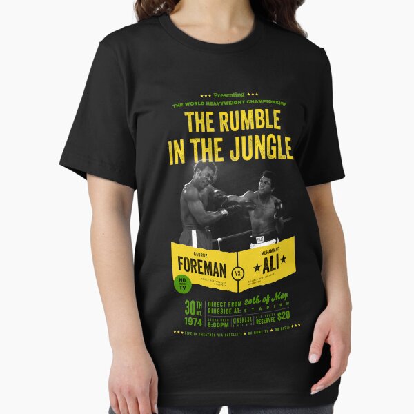 Item preview, Ali vs Foreman Rumble in the Jungle designed and sold by TeeMonsters.