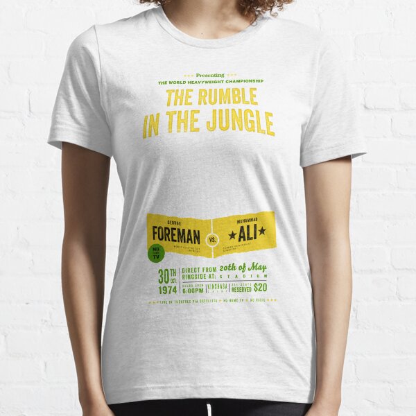 Ali vs Foreman Rumble in the Jungle Essential T-Shirt