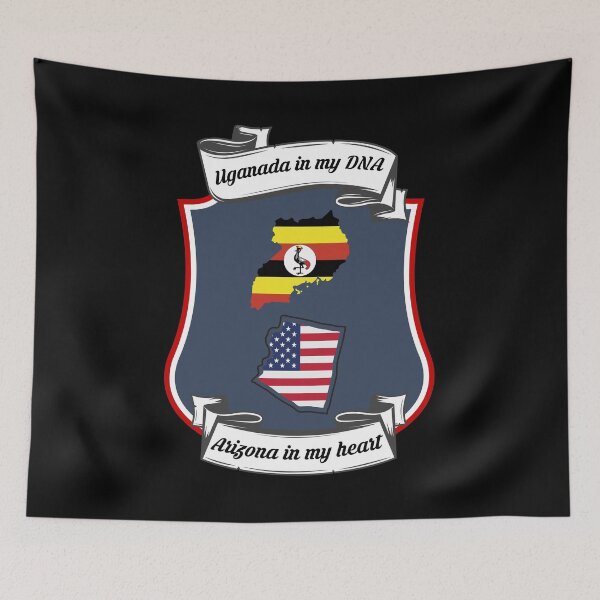 Item preview, Uganda in my DNA, Arizona in my heart Heritage designed and sold by Tony ⭐⭐⭐⭐⭐.