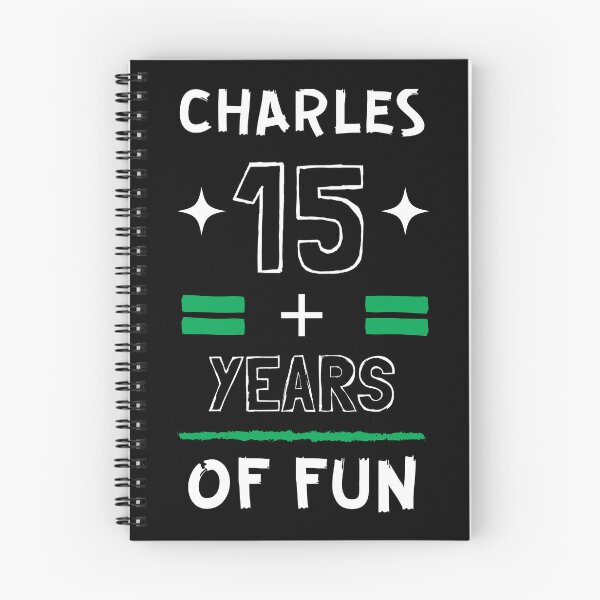 Item preview, CHARLES NAME: CHARLES 15 PLUS YEARS OF FUN DESIGN. designed and sold by AlexRelax.