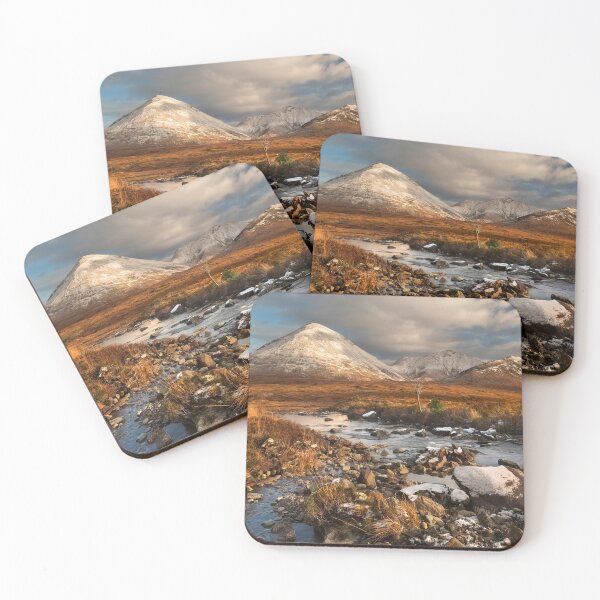 Item preview, Red Cuillin in Winter, Sligachan, Skye Scotland. designed and sold by PhotosEcosse.