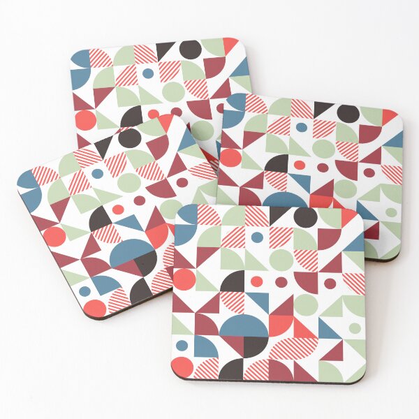 Item preview, Colourful Geometric Animated Pattern designed and sold by Trendy-Now.