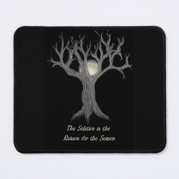 Item preview, The Solstice is the reason for the season pagan midwinter tree sketch designed and sold by RSewell.