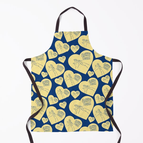 Item preview, Agility team with a paw and a hand in a heart in blue and yellow designed and sold by PausePapote.