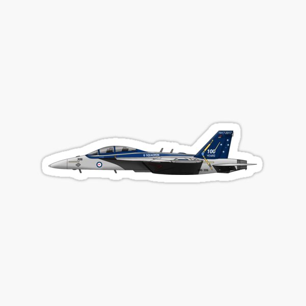Item preview, Royal Australian Air Force E/A-18G Growler digital drawing designed and sold by Artistic Transportation Officials.