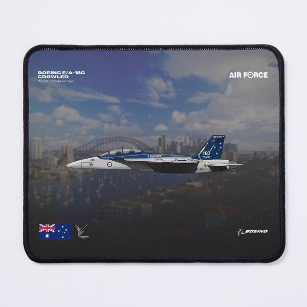 Item preview, Royal Australian Air Force E/A-18G Growler digital drawing designed and sold by Official Artistic Vehicles.