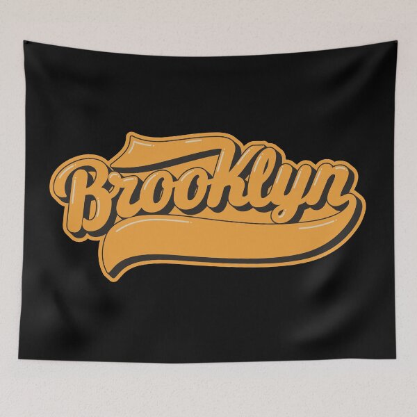 Item preview, New York Brooklyn, Brooklyn lettering, Brooklyn logo designed and sold by Boogosh.