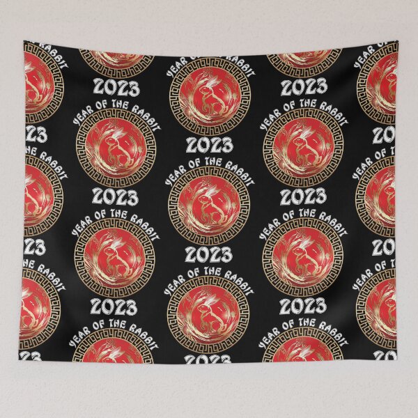 Item preview, 2023 Chinese New Year of The Rabbit Lunar Zodiac Calendar designed and sold by CharJens.