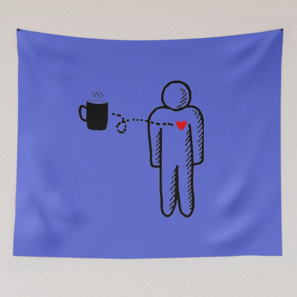 Item preview, Coffee Is The Only Warm Hug Needed Quote designed and sold by LMoonDesigns.