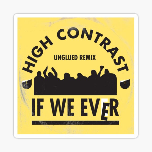 Item preview, High contrast unglued design designed and sold by Unfairsneaker.