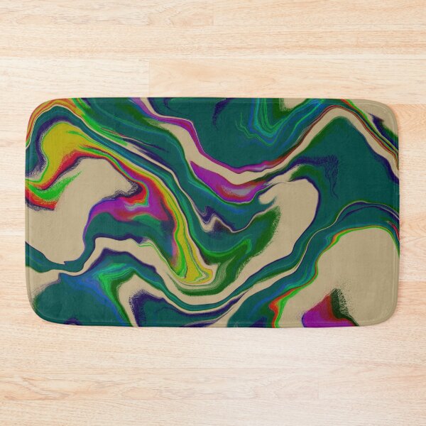 Item preview, Sandy beach rock  pool swirl marbled abstract pattern  designed and sold by LynseysArtShop.