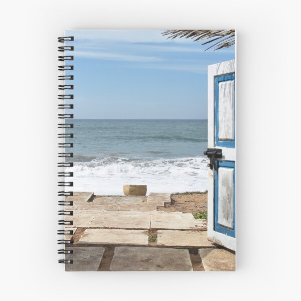 Item preview, Uncommon optical illusion through the gate at sea shore designed and sold by mark-taylor.