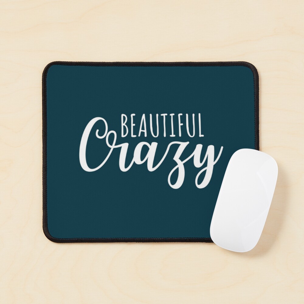 Beautiful crazy song lyrics  Poster for Sale by GranolaLifex