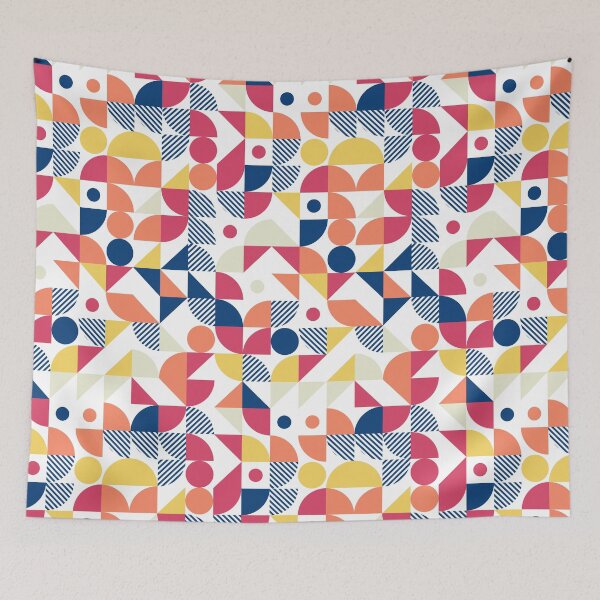 Item preview, Colourful Geometric Animated Pattern designed and sold by Trendy-Now.