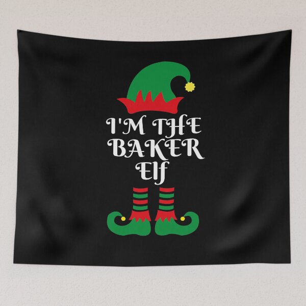 Item preview, The Baker Elf, Santa's Helper, Christmas Family Matching Pyjama designed and sold by Cheffsspecials.