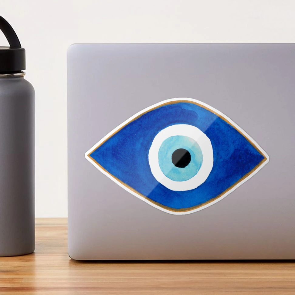 Böser Blick Aufkleber 50mm Lucky EVIL EYE Amulet NAZAR Greek-Turkish 50mm (2") Vinyl Kawasaki Ninja Sticker