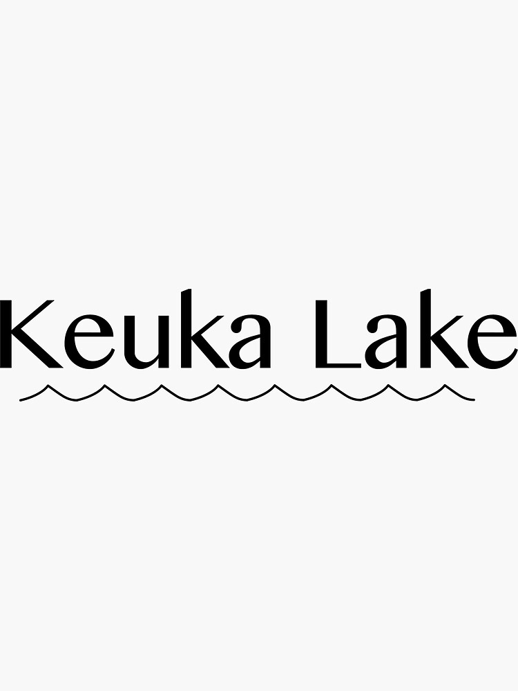 "Keuka Lake" Sticker for Sale by waves4 | Redbubble
