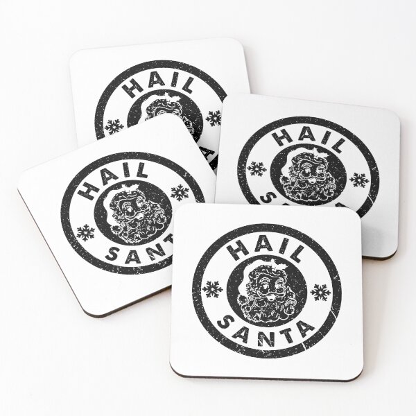 Item preview, Hail Santa - Vintage Black Text designed and sold by Whimsical  Thinker.