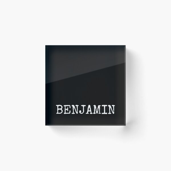 Item preview, Benjamin Name designed and sold by GoldTypo.