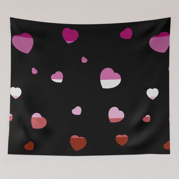 Item preview, Chaotic Hearts, Pride Series - Lesbian designed and sold by StephOBrien.