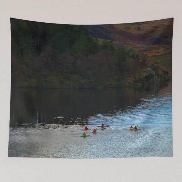 Item preview, CANOISTS ON MYMBYR LAKE  designed and sold by NICK COBURN PHILLIPS.
