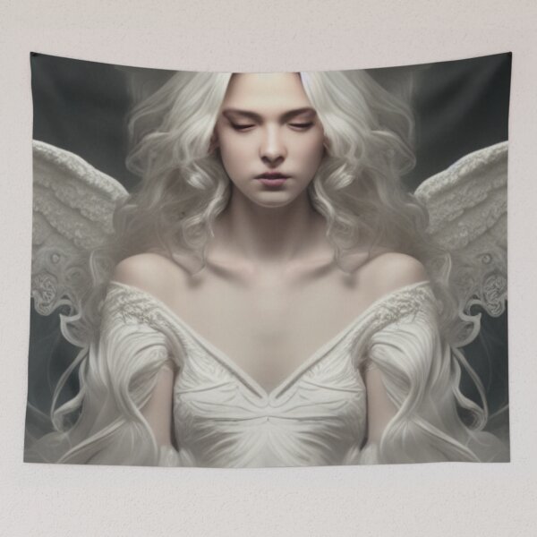 Item preview, The Beautiful Materialistic Angel designed and sold by ZenEverAI.