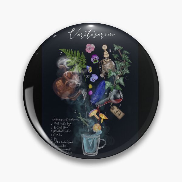 Artikelvorschau, Veritaserum Witchcore-Trank entworfen und verkauft von DrawBotanical.