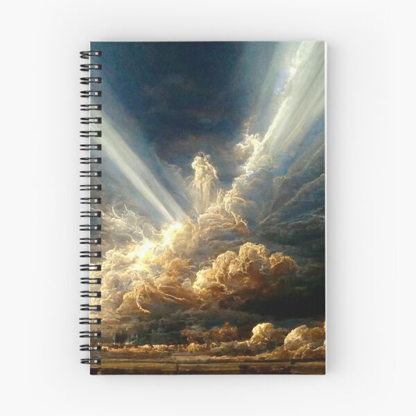 Item preview, A Stunning Visual of a Glimmering Stormy Sky with Curling Clouds!  designed and sold by Right Passage.