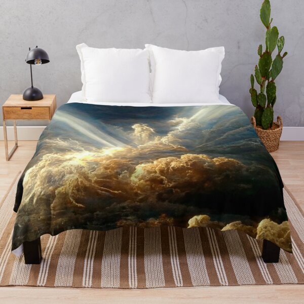 Item preview, A Stunning Visual of a Glimmering Stormy Sky with Curling Clouds!  designed and sold by Right Passage.