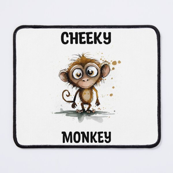 Item preview, Cheeky Monkey Cute Watercolor Monkey Design designed and sold by CGSGraphics.