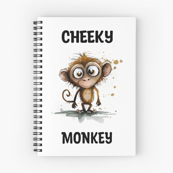Item preview, Cheeky Monkey Cute Watercolor Monkey Design designed and sold by CGSGraphics.