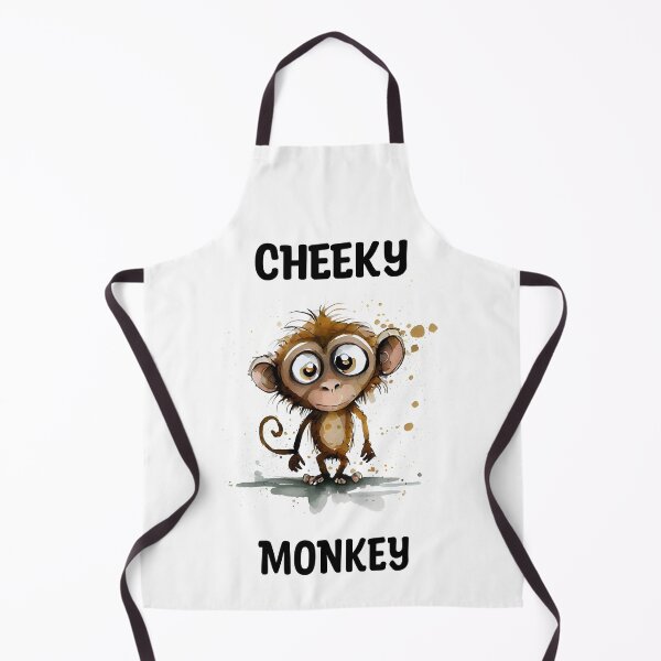 Item preview, Cheeky Monkey Cute Watercolor Monkey Design designed and sold by CGSGraphics.