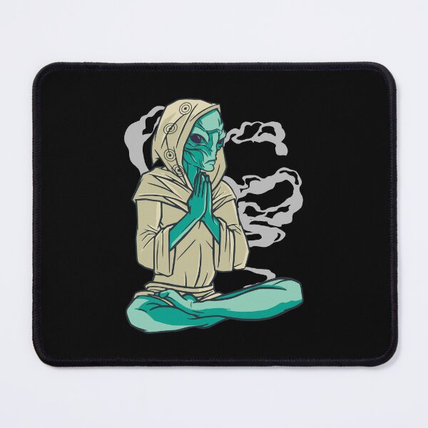 Item preview, Meditating Alien T-Shirt I Aliens UFO Day designed and sold by Amazing Designs.