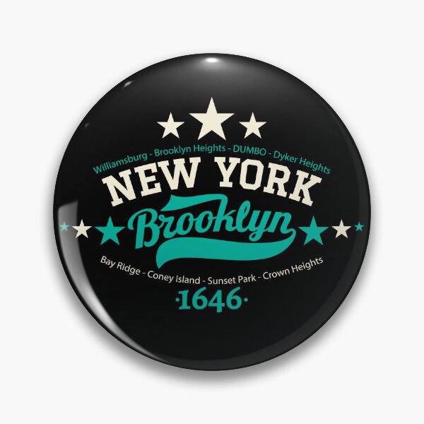Item preview, New York Brooklyn, Brooklyn lettering, Brooklyn logo designed and sold by Boogosh.