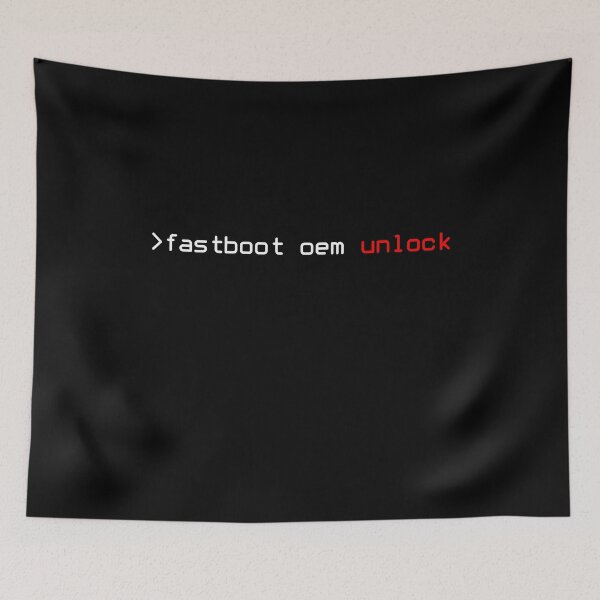 Item preview, Fastboot oem unlock android designed and sold by Essenti4lgoods.