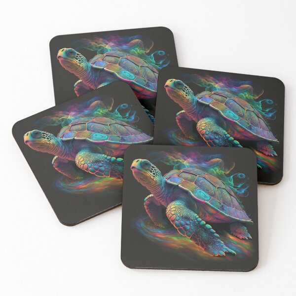 Item preview, Beautiful psychedelic turtle designed and sold by Victorsju.