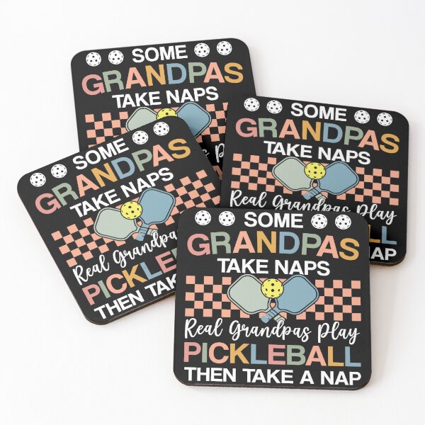 Item preview, Funny Pickleball Quote: Some Grandpas Take Naps Real Grandpas Play, Pickleball designed and sold by AMINE  ★★★★★.