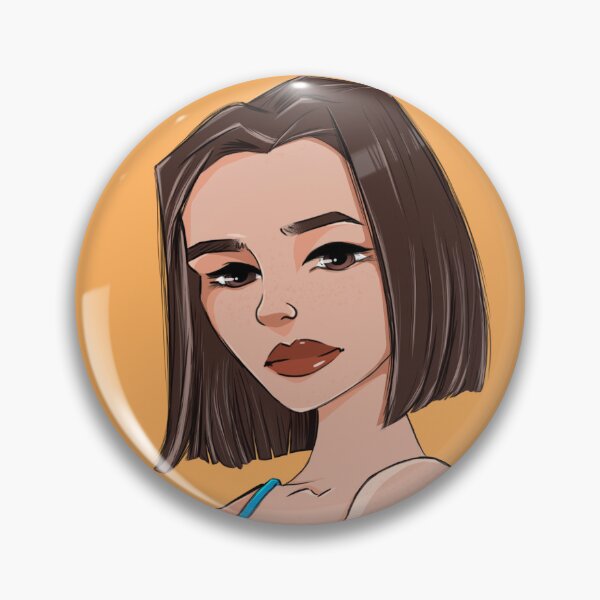 Item preview, Brown Haired Girl designed and sold by Basma Essam.