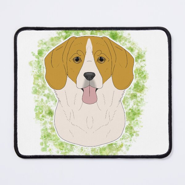 Item preview, Beagle - Red/Tan Watercolour designed and sold by Cynthiaetal.