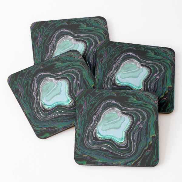 Item preview, Crystal geode abstract style  designed and sold by LynseysArtShop.