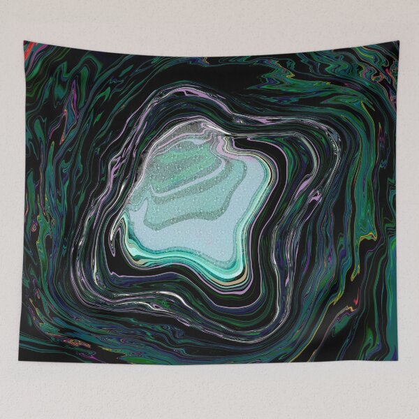 Item preview, Crystal geode abstract style  designed and sold by LynseysArtShop.