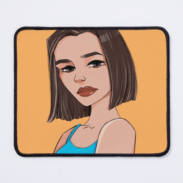 Item preview, Brown Haired Girl designed and sold by Basma Essam.