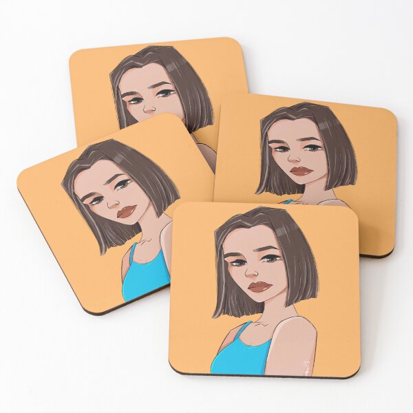 Item preview, Brown Haired Girl designed and sold by Basma Essam.