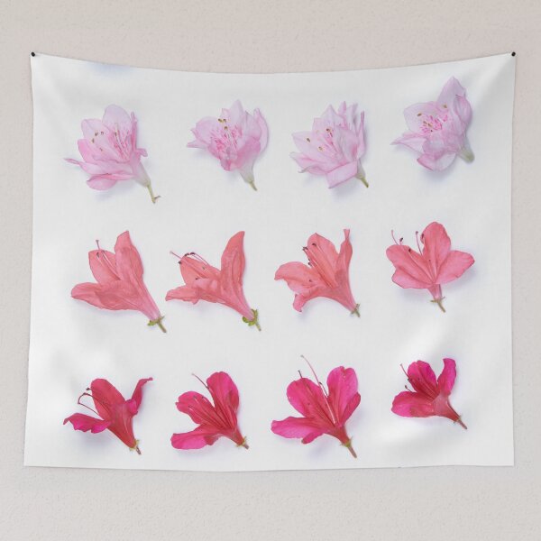 Item preview, Rows of rhododendron flowers designed and sold by ONiONAstudio.