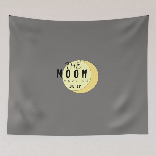Item preview, the moon me do it;moon do it;funny moon; stars;sky;meteors; night designed and sold by jad89.