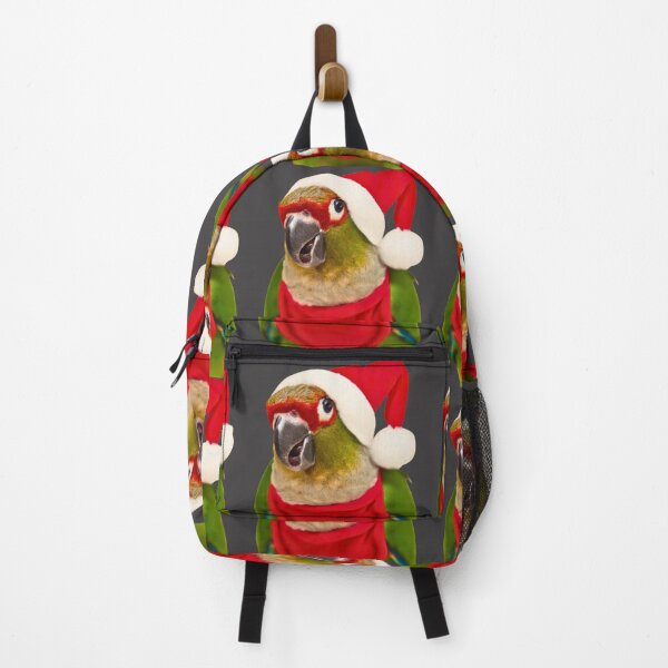 Item preview, Merry Christmas from Pet Bird | Green Cheek Conure Parrot | Parakeet | Pyrrhura designed and sold by TatianaLG.