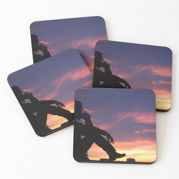 Item preview, Drinking coffee at sunrise designed and sold by UlfrGutheitrir.